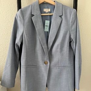 NWT Chambray Loft Blazer size 8 petite